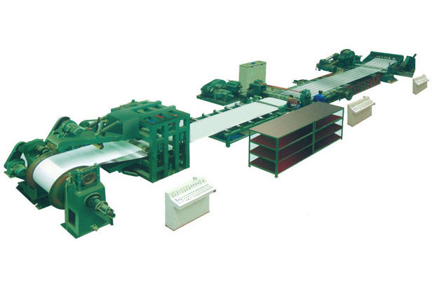 Uncoiling-slitting-recoiling line